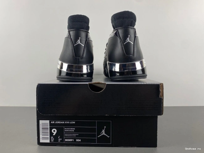 17   Silver Jordan Metallic 303891-004 Black 1129